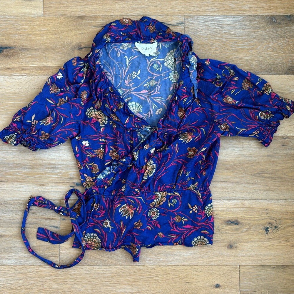 Ba&sh wrap top
